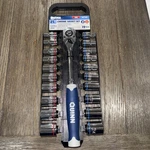Quinn 21 Piece Chrome Socket Set Standard & Metric 3/8 Drive Missing (fvs034316). Fixed Price $37.98.