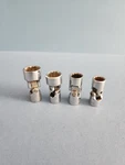 Vintage Herbrand 4 Pc Universal Swivel Sockets 12 Pt 3/8" Drive 3/4" - 1/2". Fixed Price $27.50.