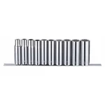 Westward 53pn63 1/2" Drive Socket Set Sae 10 Pieces 3/8 In To 15/16 ,. Fixed Price $32.99.