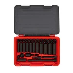 Proto J74130im Socket Set,1/2" Drive,30 Pcs.,sae 60ml22. Fixed Price $568.24.