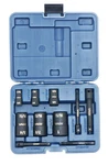 Vaco 10-piece 2-in-1 Flip Socket Set 1/4 3/8-inch Drives 12 Sae Vac4100. Fixed Price $22.99.