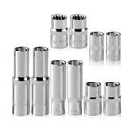 10-piece 10mm Socket Set, 1/4-inch & 3/8-inch Drive Impact Socket, 6-point .... Fixed Price $15.63.