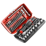 Facom 1/4 Inch Socket Set, 6 Points, 38 Pieces, 1 Piece, Rl.nano1. Fixed Price $150.98.