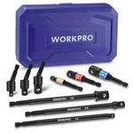 Workpro 9pcs Impact Grade Socket Adapter Set Basic/swivel/long For Power Drill. Fixed Price $28.99.