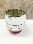 Kt Pro 1" Drive 12-point 2-1/4 Inch Standard Socket Chrome Vanadium Steel. Fixed Price $36.00.