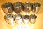 Napa Tools 8 Piece 3/4 Drive Sae. Short Chrome Sockets Up To 2-1/4. Fixed Price $110.00.