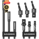 Guradesign 9-piece Impact Drill Socket Adapter Set And Universal Joints Black. Fixed Price $18.99.