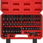 49 Pcs 3/8" Drive Impact Socket Set 6-point Standard Sae & Metric Sockets. Fixed Price $36.88.