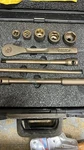 Ampco **new* Socket Set With Case. Brass. Fixed Price $700.00.
