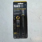 Klein Tools 32768 Impact Driver Set, 3-in-1 Sae One Size, Silver. Fixed Price $20.00.
