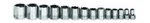 Williams Wss-814rc 14-piece 8 Point Socket Set. Fixed Price $150.53.