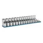 Capri Tools 3/8 In. Drive Shallow/deep 6-point Socket Set W/ Rail, Metric, 30-pc. Fixed Price $109.99.