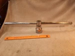 Blackhawk 3/4" Drive Sliding Breaker Bar T-handle Usa 69997 W/1-1/2 Socket. Fixed Price $39.99.