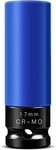 17mm 1/2" Drive Wheel Protector Impact Socket, Non-marring Lug Nut Thin Wall Dee. Fixed Price $16.86.
