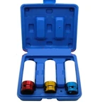 3pc Ate Pro Thin Wall Deep Impact Wheel Lug Socket Set Color Code 17 19 21mm. Fixed Price $23.99.