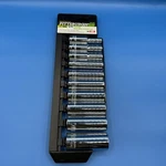 Pittsburgh 67877- 10 Pc 1/2 In. Drive Sae High Visibility Deep Socket. Fixed Price $19.10.