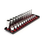Tekton Shd91215 3/8" Drive 6-point Socket Set, 24-piece. Fixed Price $72.00.
