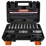 Yekepro 16pcs 3/8" Deep Well Bolt Extractor Set Spark Plug Removal Extraction So. Fixed Price $82.16.