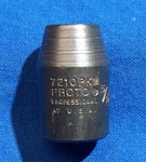 Proto Professional 7210pkm 3/8" Dr 6pt Sae 5/16" Shallow Magnetic Power Socket. Fixed Price $11.49.