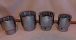 Proto Professional 1" Drive Socket Lot 1 7/16, 5/8, 13/16, 2" Usa 5746, 5752. Fixed Price $59.00.