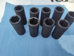 Proto J7726h Impct Skt,steel,blk Oxd,13/16 In 1fk12 Lot Of 9. Fixed Price $45.00.
