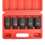 1/2 Inch Drive 12 Point Axle Nut Socket Set Metric Deep Impact 30m.... Fixed Price $38.54.