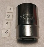 Allen 13205 3/4" Drive 1-1/16" 12pt Socket Sae Usa. Fixed Price $14.99.