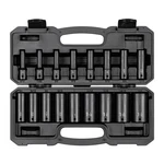 Tekton Sid92337 1/2" Drive Deep 12-point Impact Sockets, 17-piece. Fixed Price $95.00.