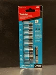 Makita Impact Socket Set E-01703 Sae 8 Pc. 1/4" Drive 6-point Xps. New. Fixed Price $17.95.
