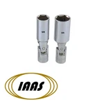 5/8" & 3/4" X 3/8" Drive Universal Socket (spark Plug Socket) By Iaas. Fixed Price $22.49.