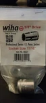 Wiha Heyco 60221 12-point Inch Socket, 3/8" Drive, 11/16" X 1.06". Fixed Price $11.78.