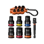 Klein Tools 33808 Grab-and-go Impact Socket Set, Sae, 7-piece Set W... Fast Ship. Fixed Price $32.94.