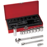 Klein Tools 65504 3/8-inch Drive Socket Wrench Set, 12-piece. Fixed Price $63.32.