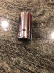 Snap-on Fss201 3/8" Drive 6pt 5/8" Sae Semi Deep Chrome Socket. Fixed Price $34.95.