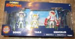 Sonic Boom Space Odyssey Metallic Suit Tail Knuckles 3-pack Diorama. Fixed Price $224.99.