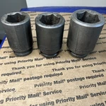 Proto 07524l 07521l 07520l 3/4" Dr 1-1/2" 1-5/16 1-1/4 6pt Deep Impact Sockets. Fixed Price $54.99.