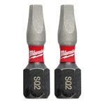 Milwaukee 48-32-4422 Shockwave #2 Square Recess 1in Insert Bit 2pk. Fixed Price $11.62.