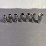 Craftsman V 7-piece 3/8 Drive Sae 12 Pt Swivel Flexible Socket 3/8" To 3/4" Set. Fixed Price $69.99.