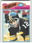1977 Topps #245 Terry Bradshaw Pittsburgh Steelers Ex-exmt. Fixed Price $7.95.